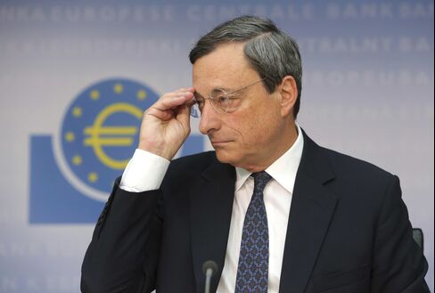 European Central Bank President Mario Draghi