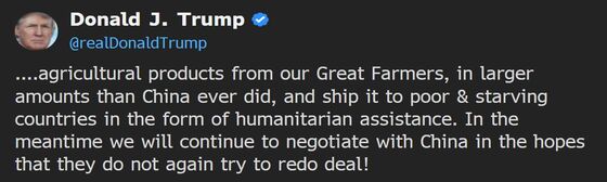 Trump Baffles With ‘No Rush’ China Trade Tweet, Delete, Retweet