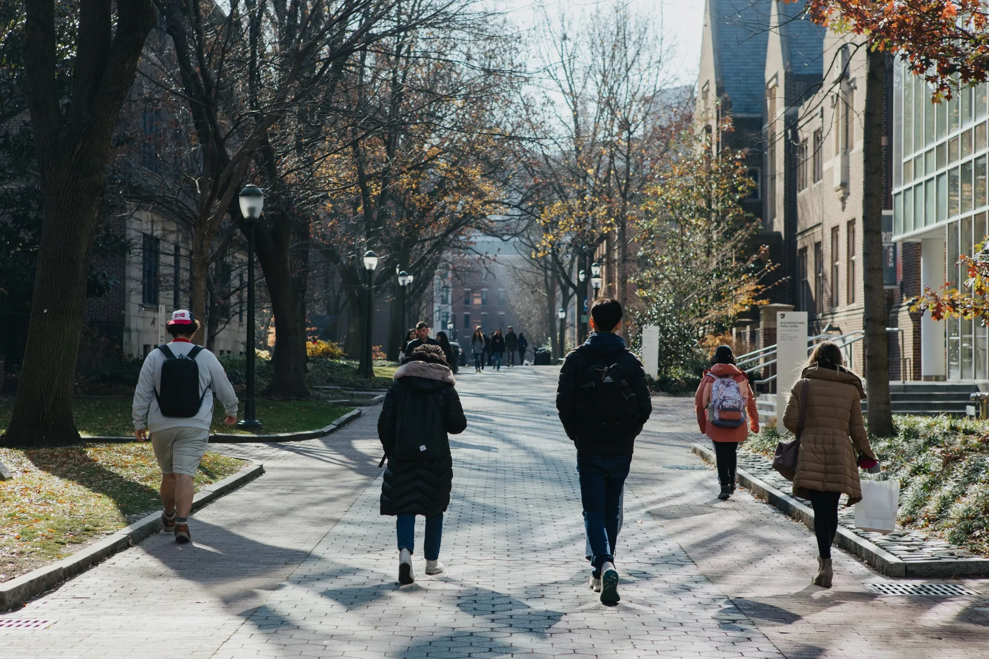 The University of Pennsylvania campus in Philadelphia, Pennsylvania.