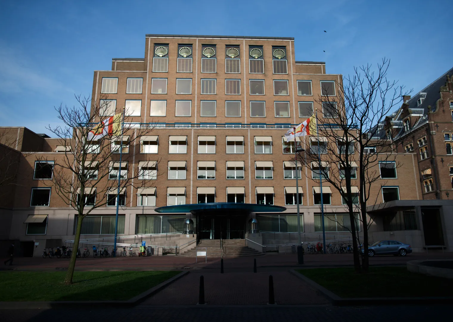 The headquarters of Royal Dutch Shell&nbsp;in The Hague, Netherlands.