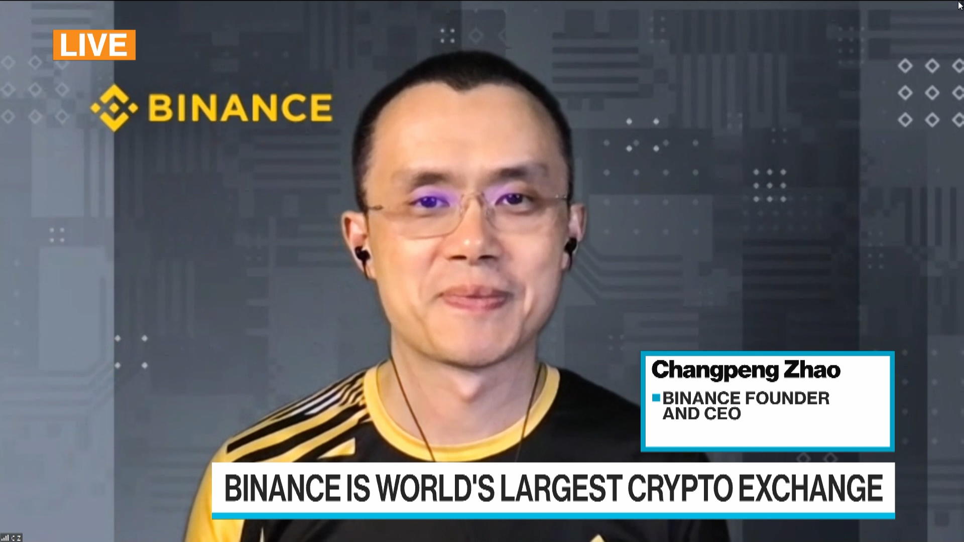 Watch Binance CEO Changpeng 