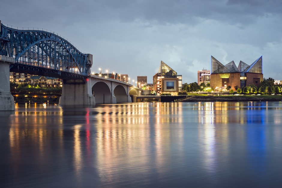Chattanooga supports a burgeoning Innovation District.