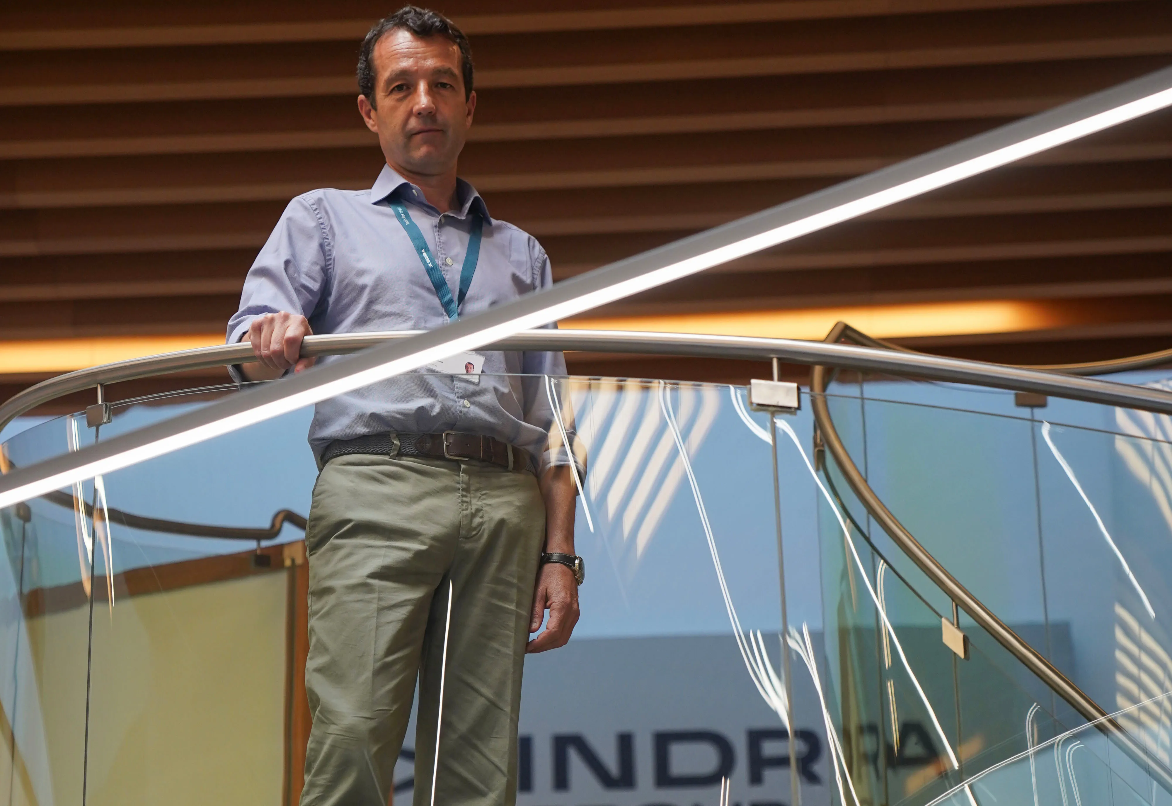 Indra Sistemas SA Chairman Angel Escribano