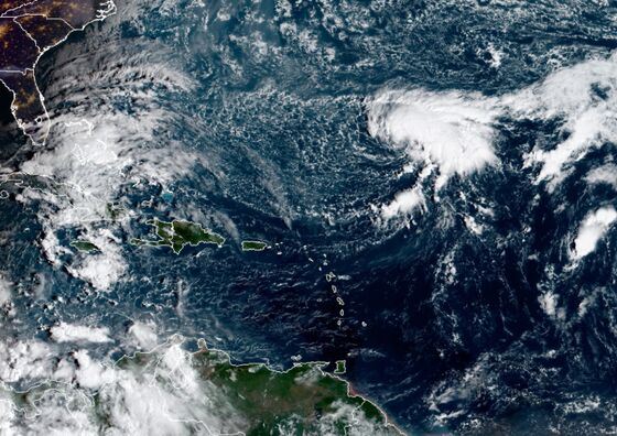 Tropical Storm Epsilon Forecast to Menace Bermuda Later in Week