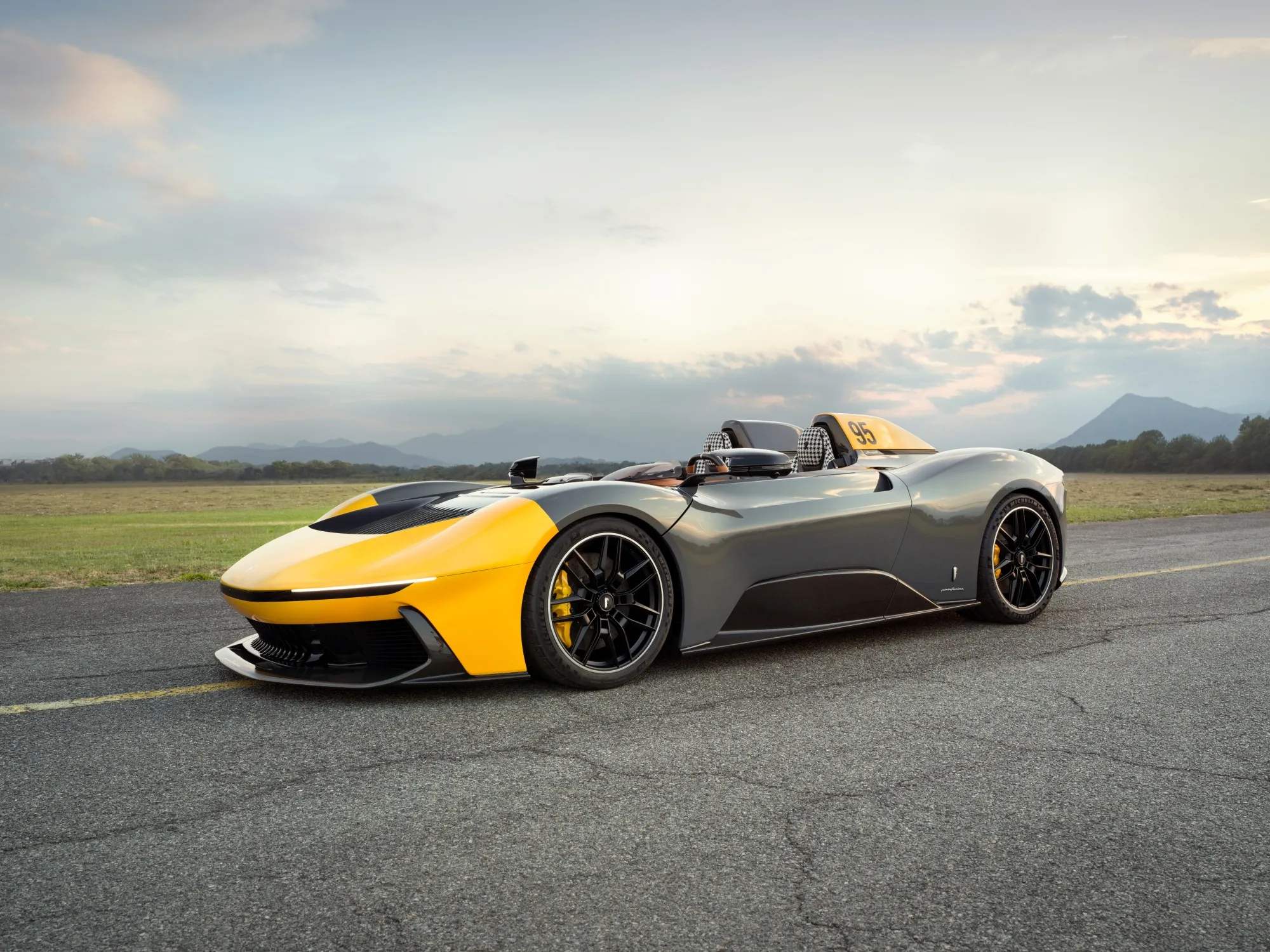 The Pininfarina B95,&nbsp;a&nbsp;$4.8 million&nbsp;electric open-top car.
