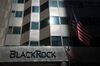 The BlackRock Inc. logo is displayed at the company's offices in New York, U.S., on Monday, Oct. 14, 2013. BlackRock Inc. is expected to announce earnings tomorrow.