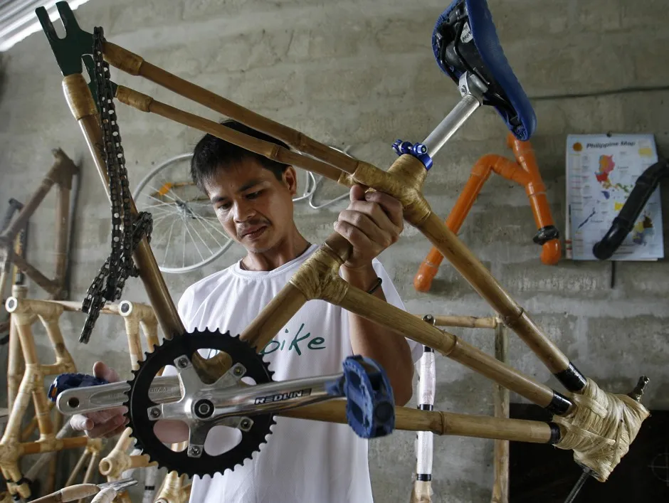 Bamboo Bicycles Are Gaining Popularity Through DIY Workshops Bloomberg