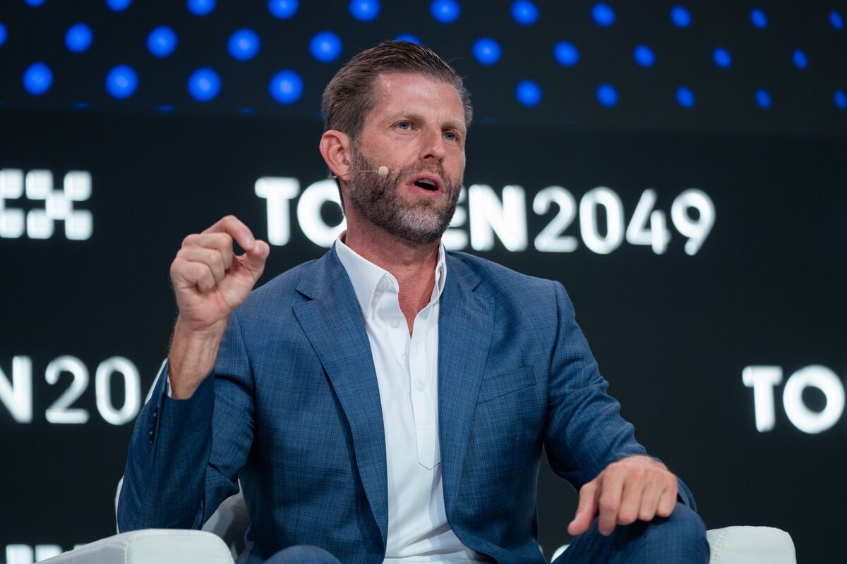 Eric Trump Says AI Boom Will Be Fastest Driver of Crypto Growth