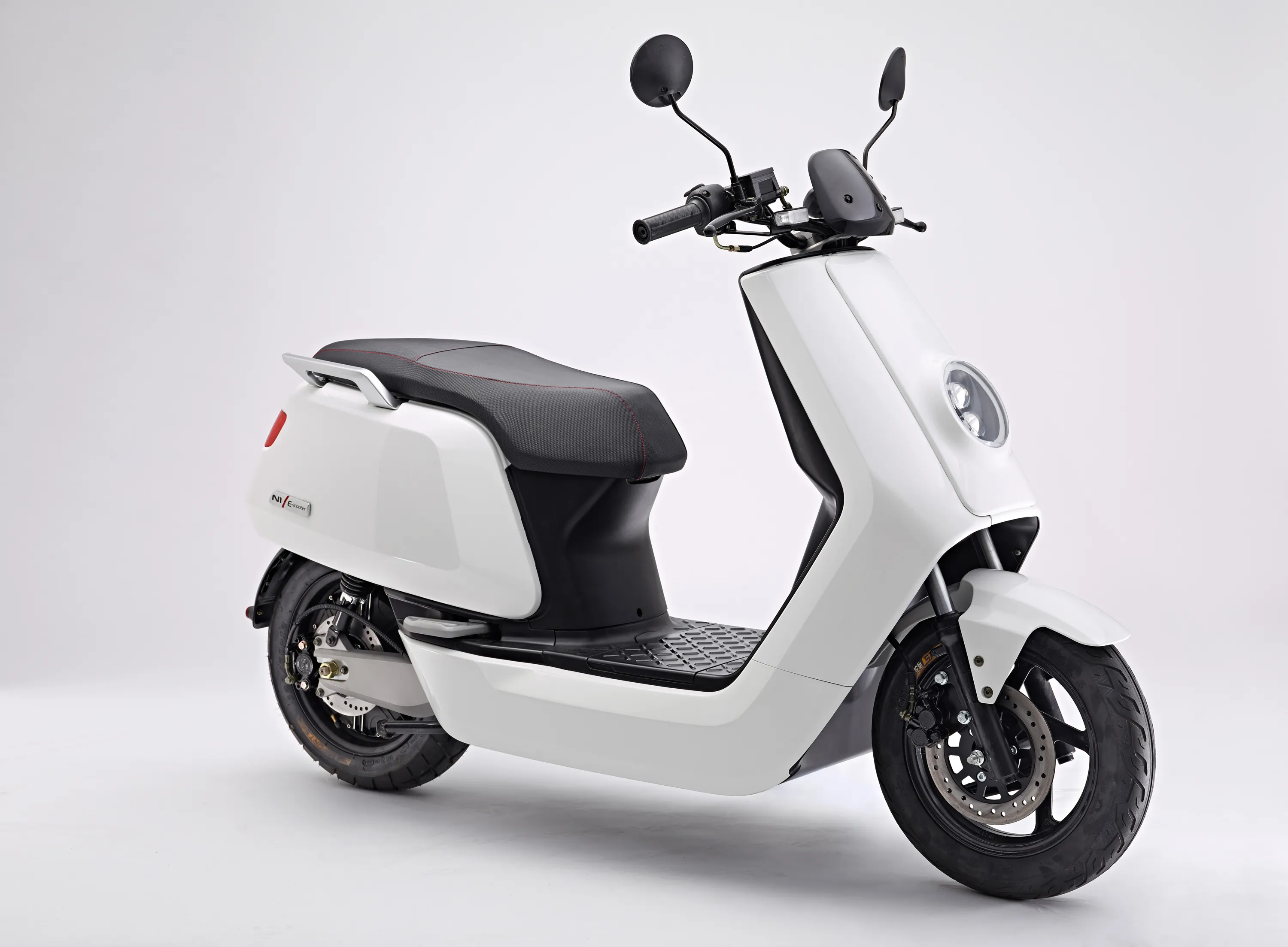 A Niu electric scooter. Source: Niu via Bloomberg
