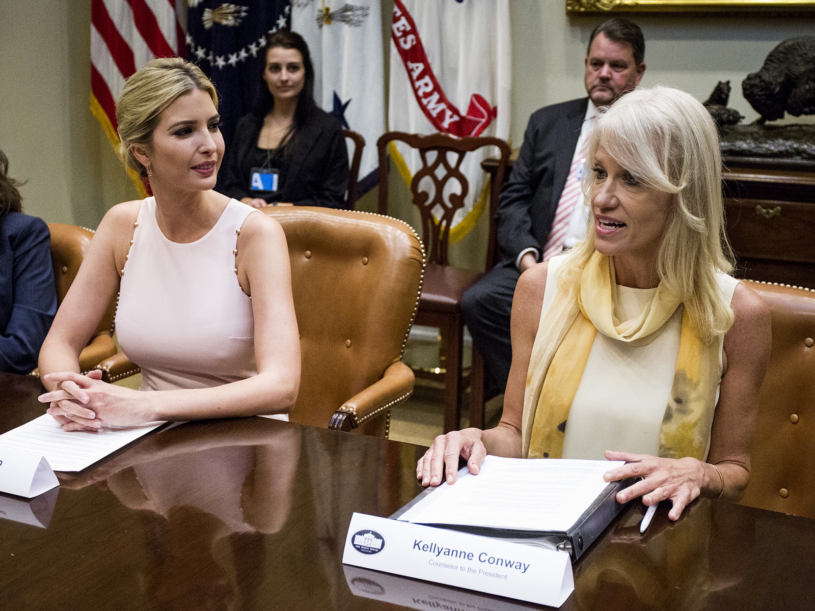 Ivanka Trump And Kellyanne Conway