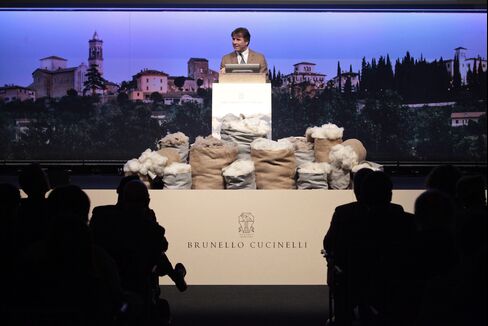 Brunello Cucinelli SpA CEO Brunello Cucinelli