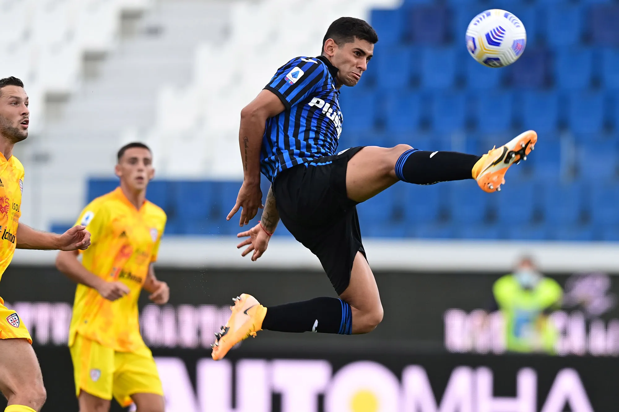 A football match Atalanta vs Cagliari&nbsp;in Bergamo.&nbsp;