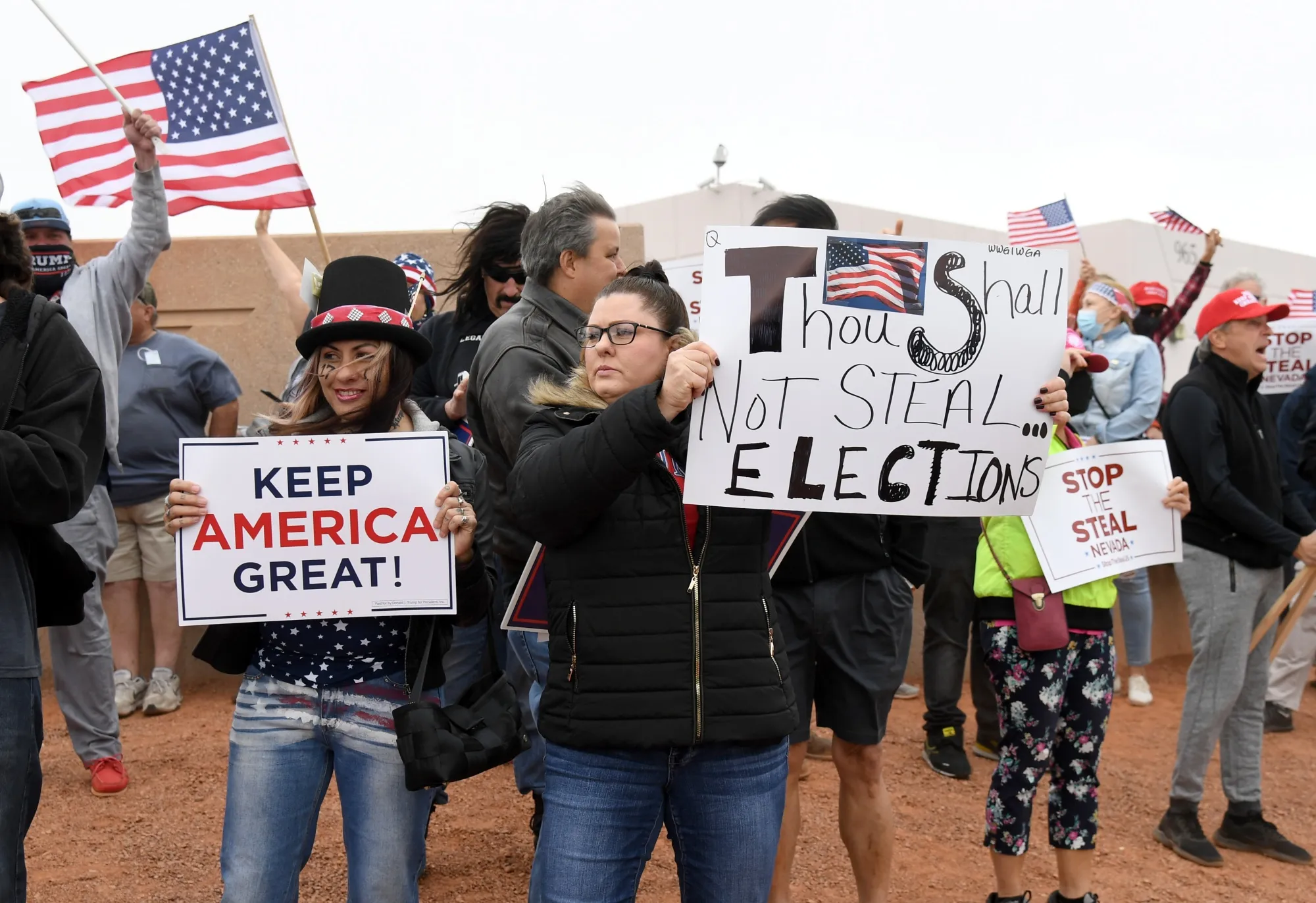 Trump’s baseless claims have found an audience.
