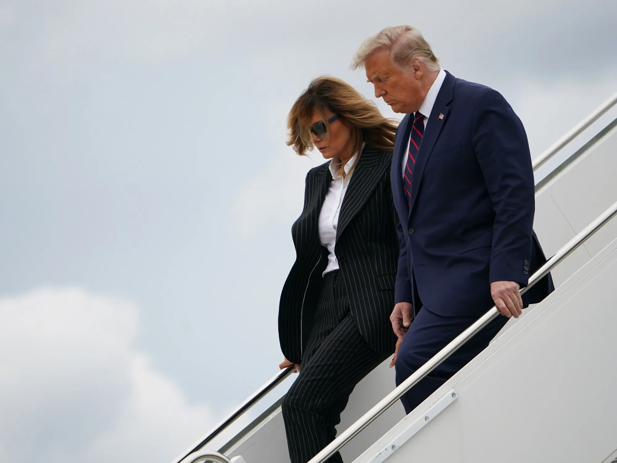 Melania and Donald Trump