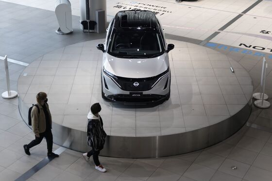 Nissan Delays Release of Flagship Electric Car Amid Chip Crunch