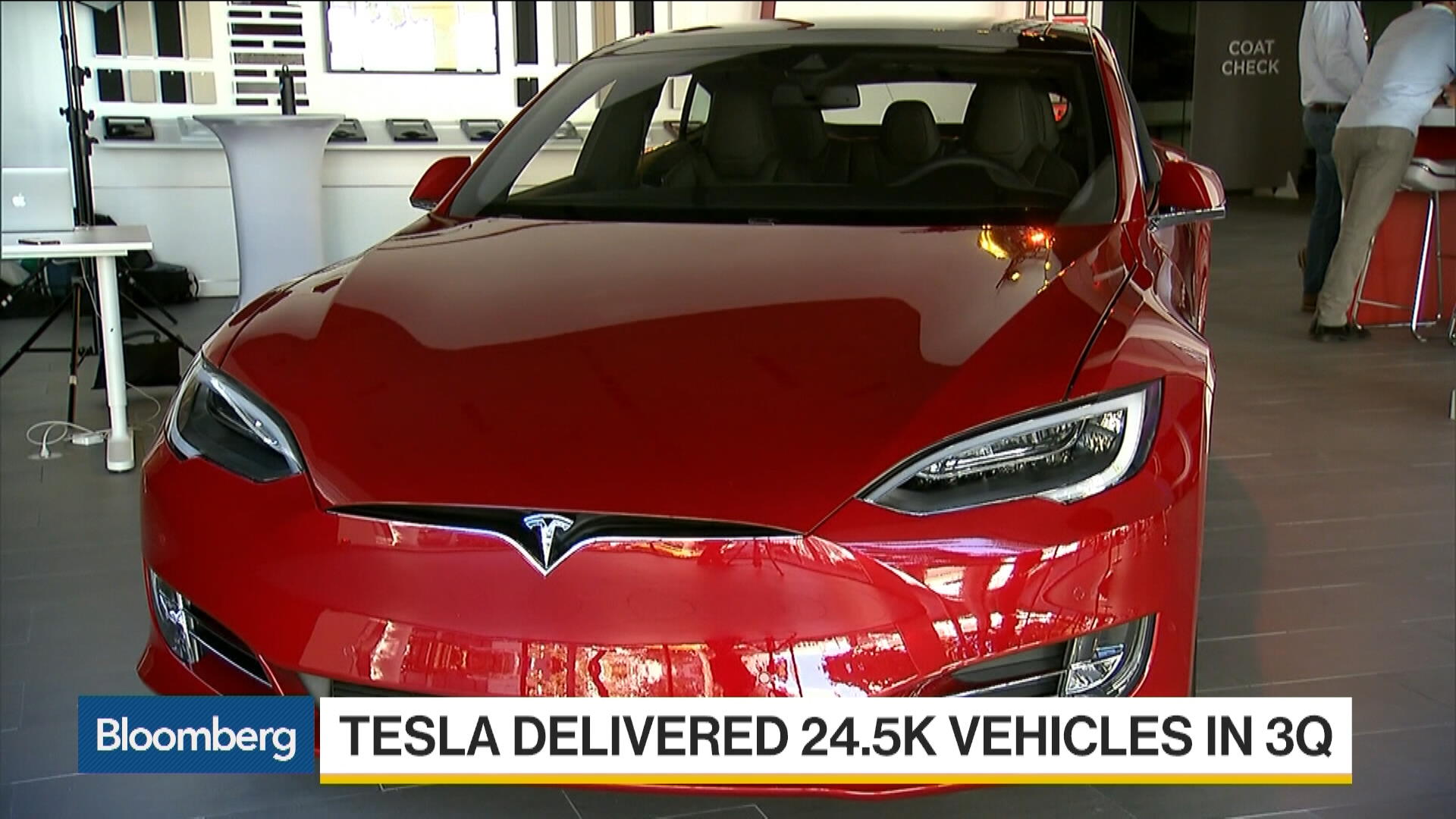 Watch Tesla Puts ThirdQuarter Deliveries at 24,500 Bloomberg