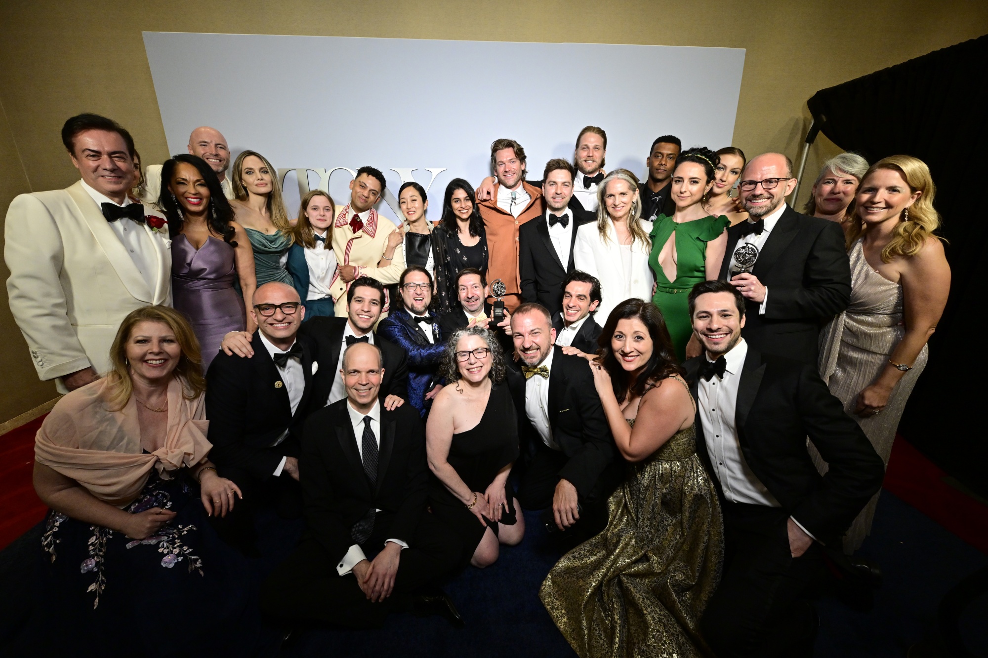 The Outsiders Wins Best Musical With Producer Angelina Jolie Winning ...