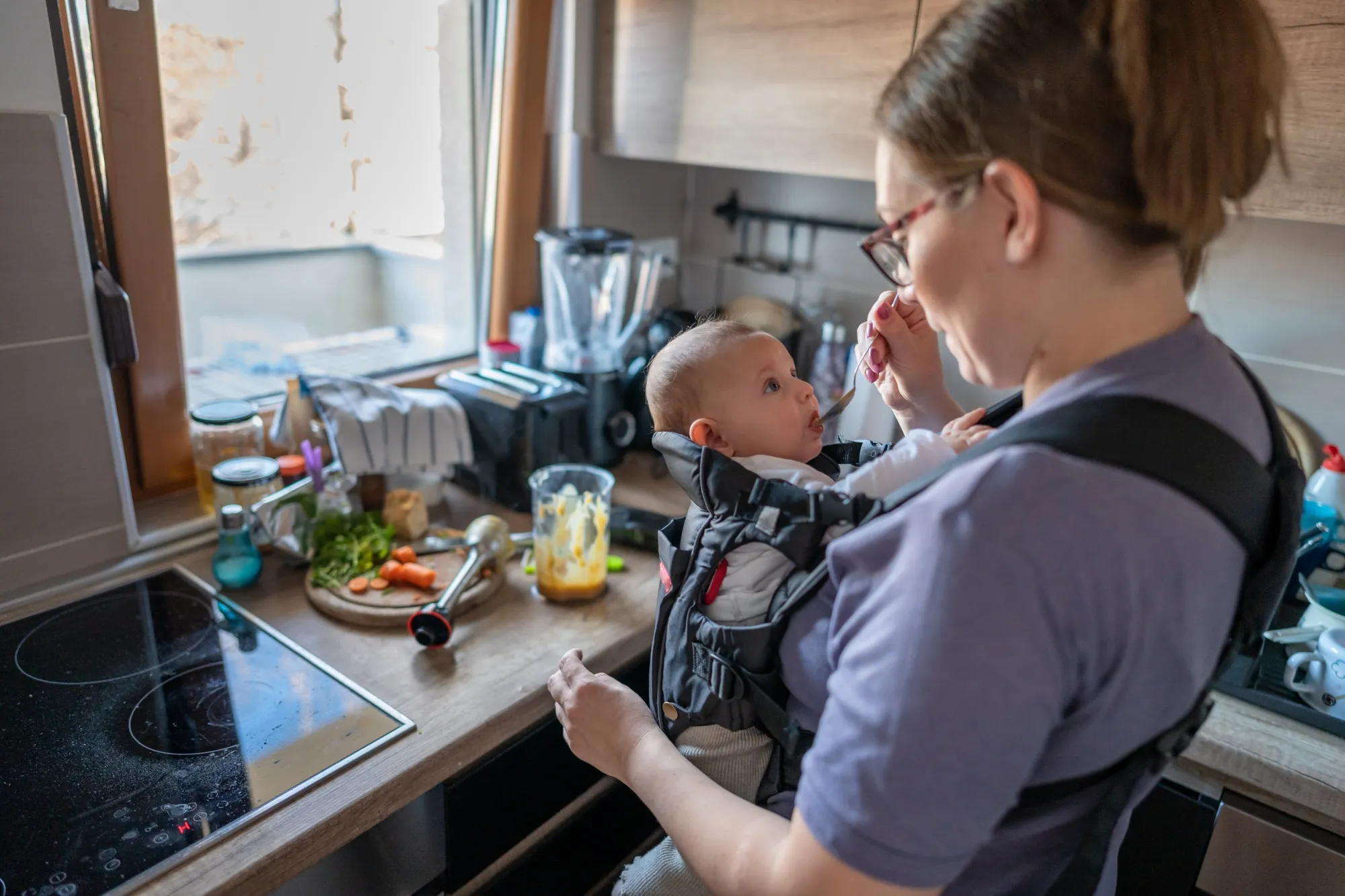 Nearly 80% of the unpaid work necessary to maintain a household and care for family members is done by women.