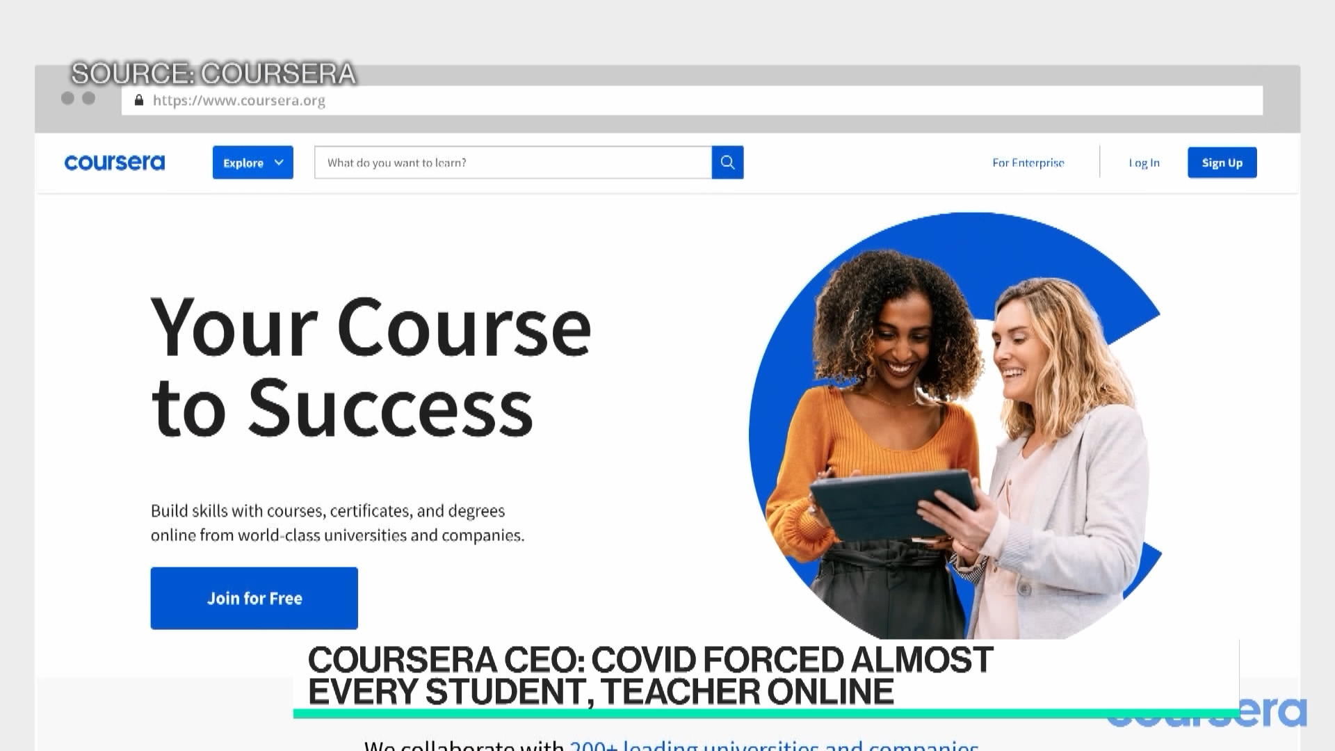 Watch Coursera Focused On Growth In Rising Economies, Says CEO - Bloomberg