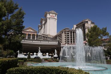 Caesars Palace hotel and casino in Las Vegas. 