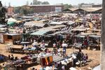 A makeshift market&nbsp;in Mbare, Zimbabwe, on Feb. 8.