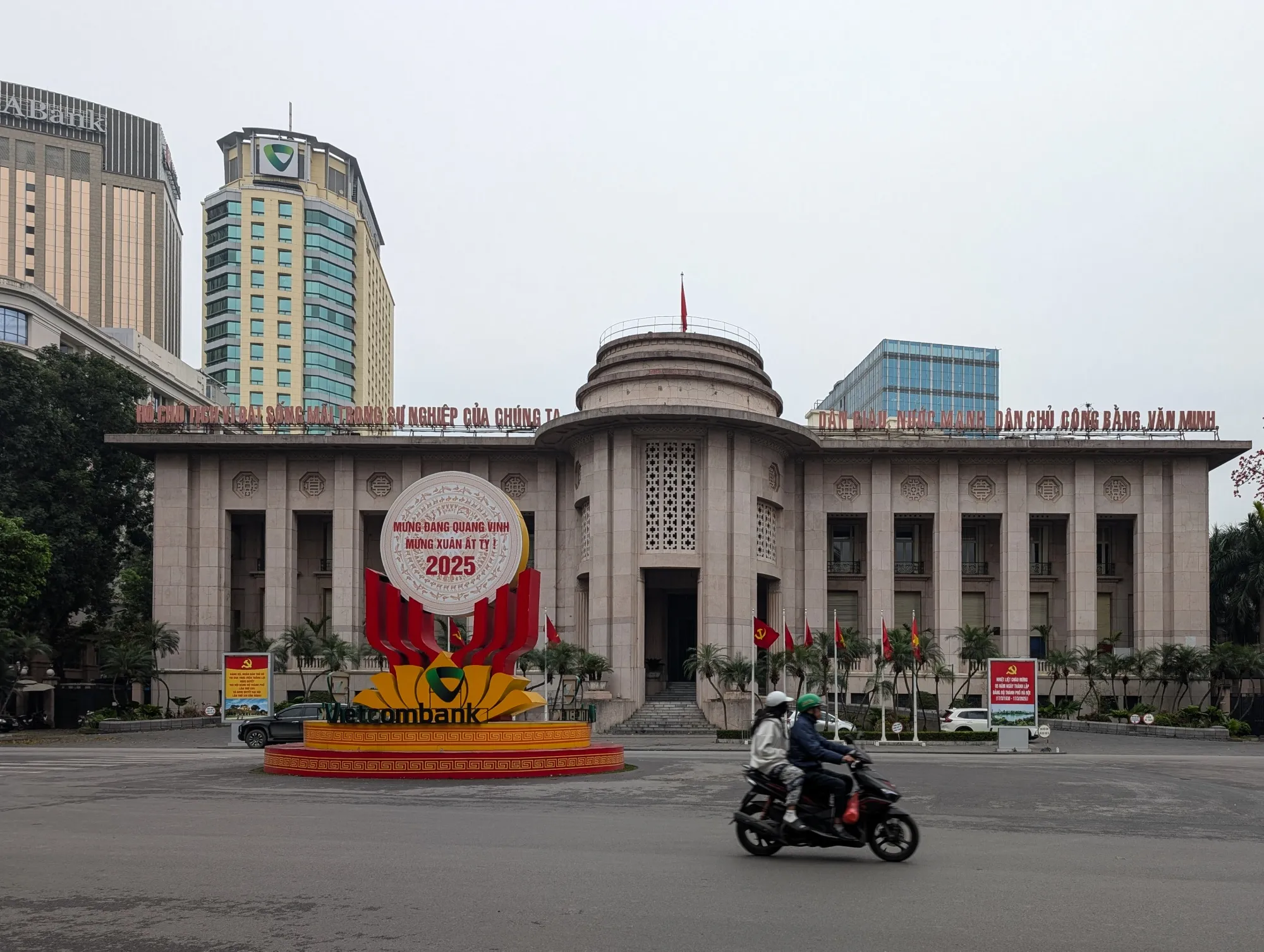 The State Bank of Vietnam in Hanoi.