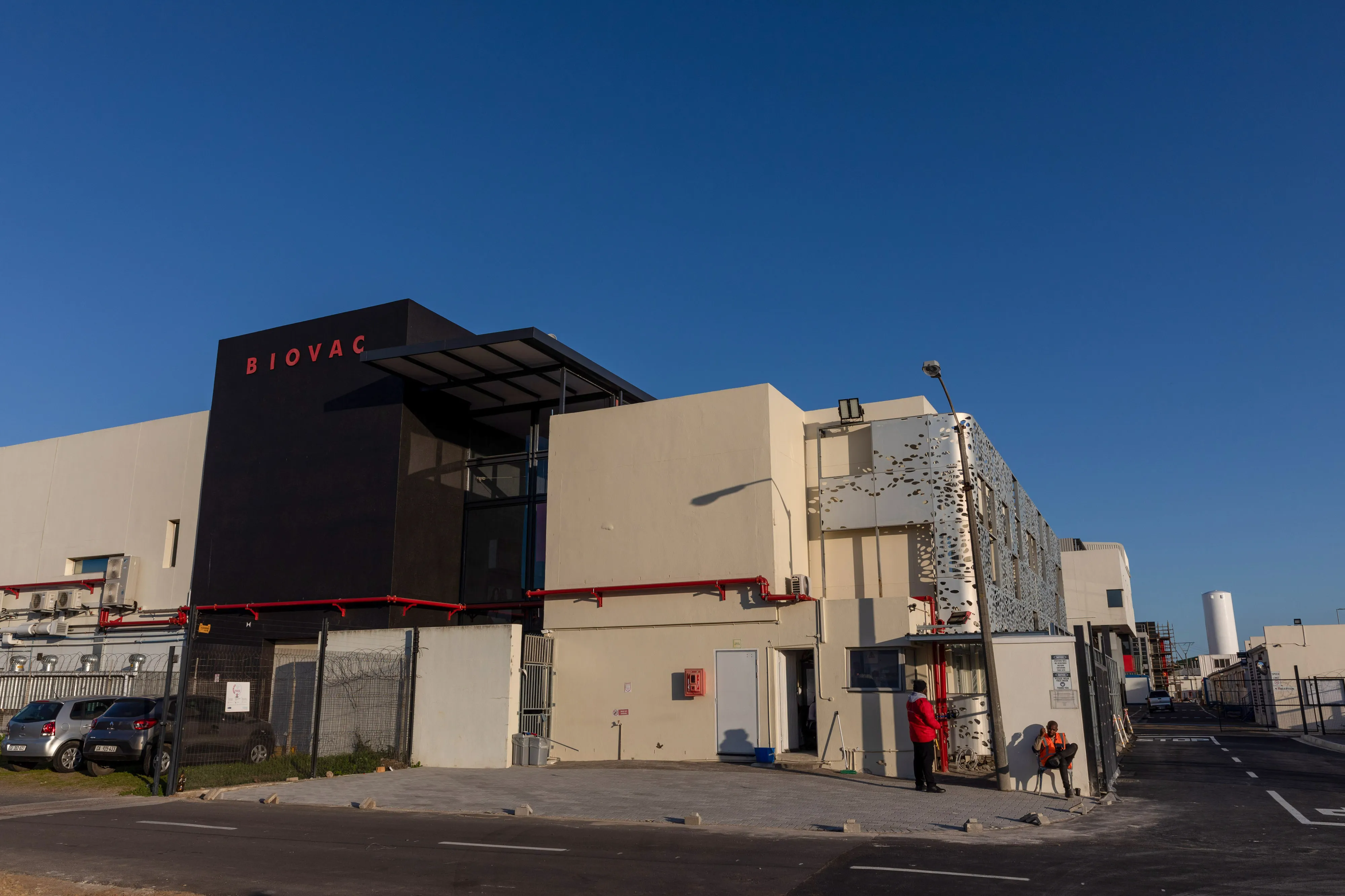 Biovac Institute’s facility in Cape Town in September 2022.