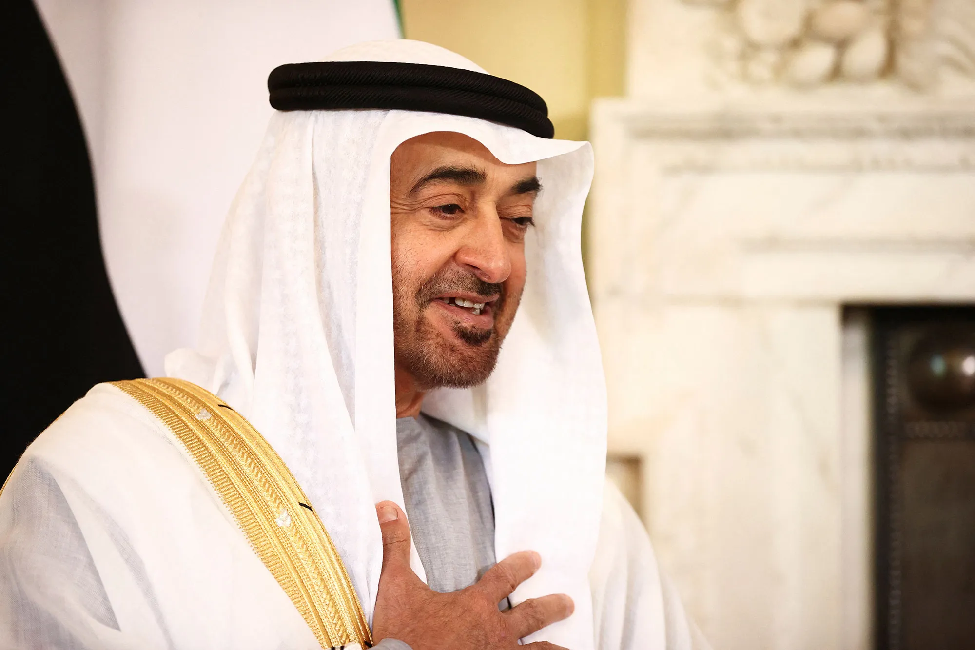 Sheikh Mohammed bin Zayed Al Nahyan.