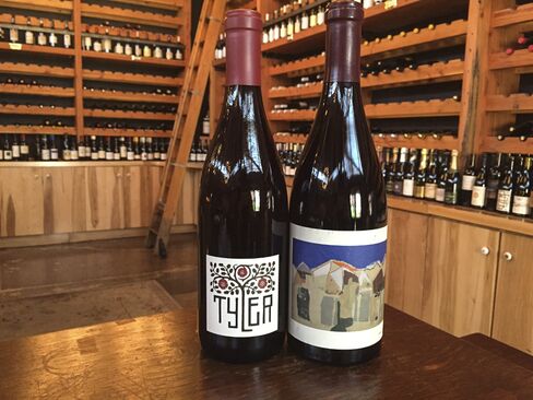 Wines from Les Marchand's Grand Cru Club set. Les Marchands handles four monthly wine clubs.