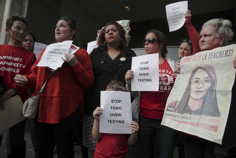 After #RedforEd walk-outs swept the country last year, L.A. teachers plan to strike for things like more staffing, and less testing.