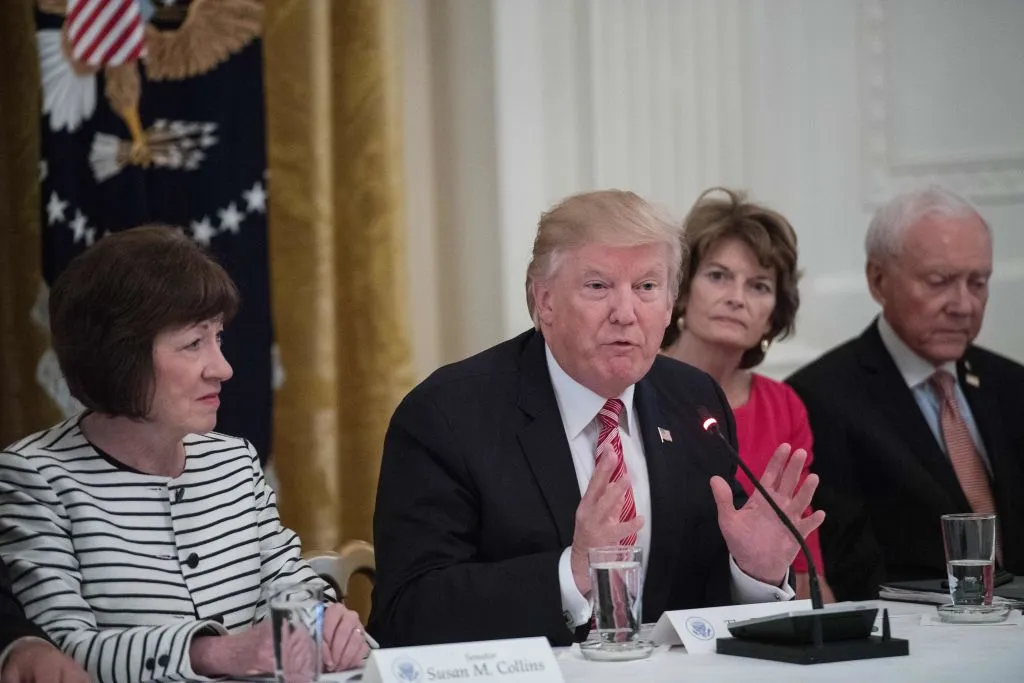Susan Collins once seemed an unlikely protege of the president, but with her speech on Kavanaugh, she perfectly executes Trumpian deception.