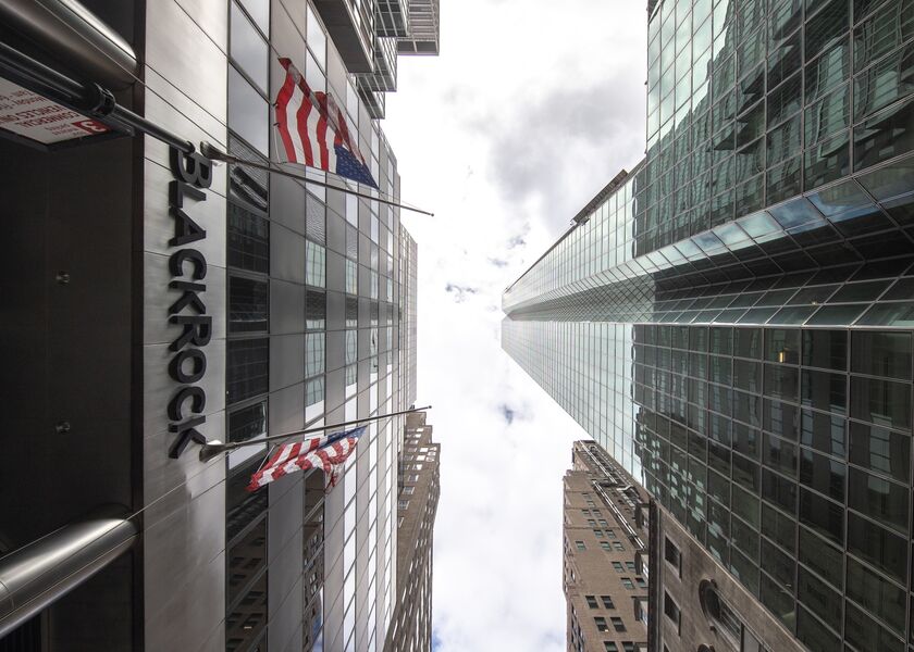 BlackRock Headquarters Ahead Of Earnings Figures