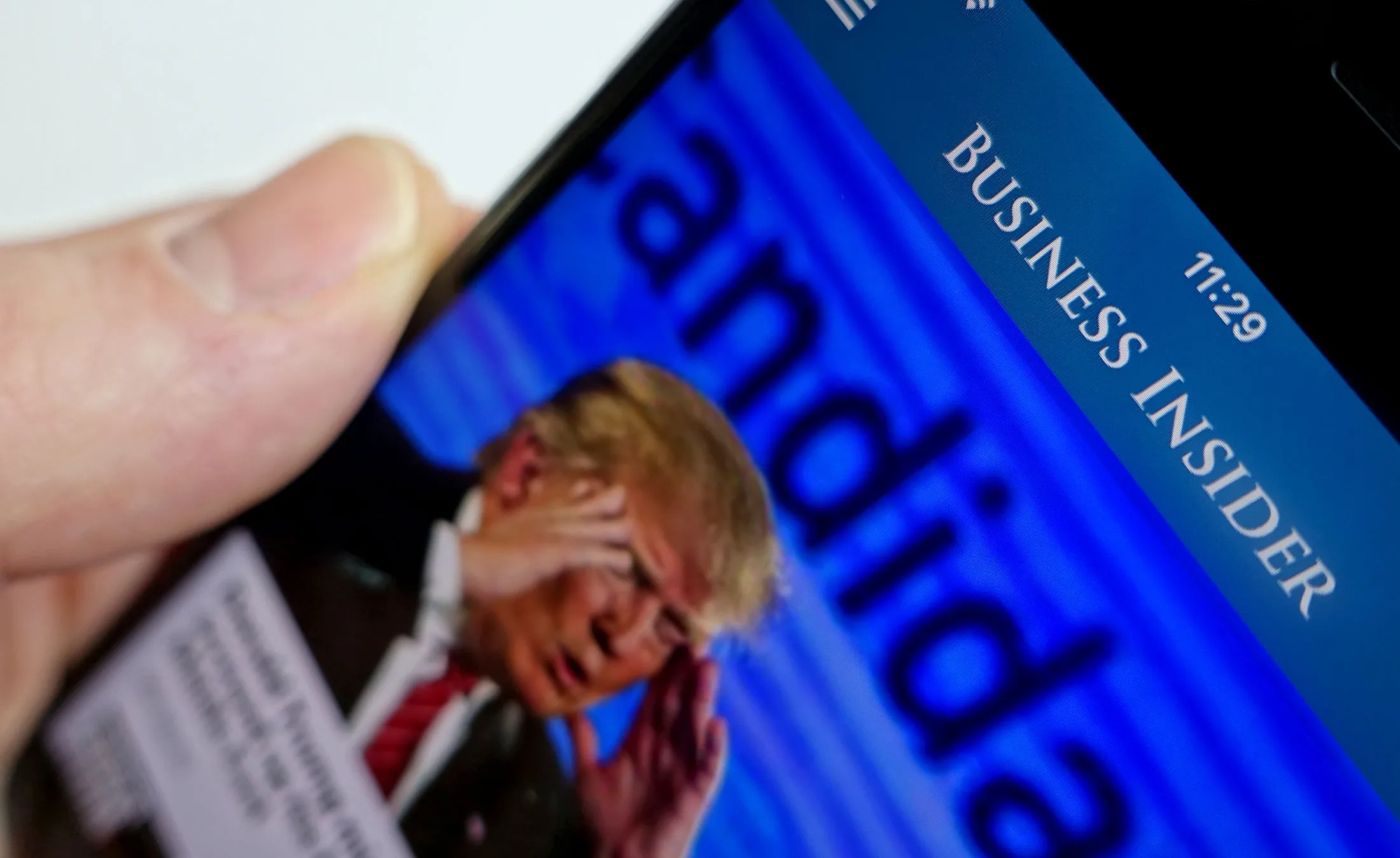 The Business Insider app.

