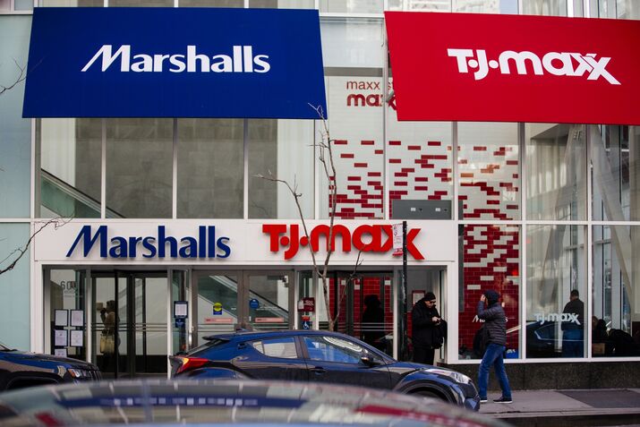 TJ Maxx, Marshalls, And Home Goods Stores Ahead Of TJX Earnings Figures 