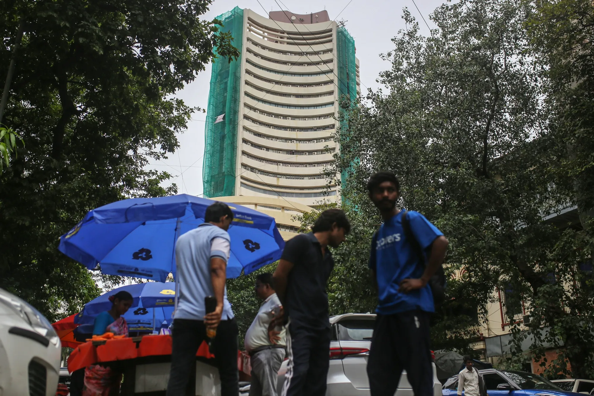 The Bombay Stock Exchange (BSE) building in Mumbai.