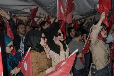AKP supporters
