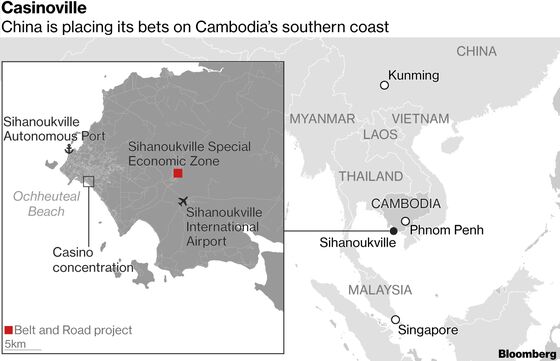 Chinese Influx Stirs Resentment in Once-Sleepy Cambodian Resort