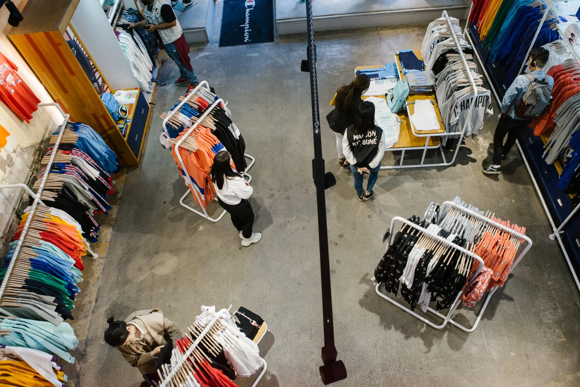 Inside A Champion Store As Company Accidentally Hit The Fashion Jackpot 