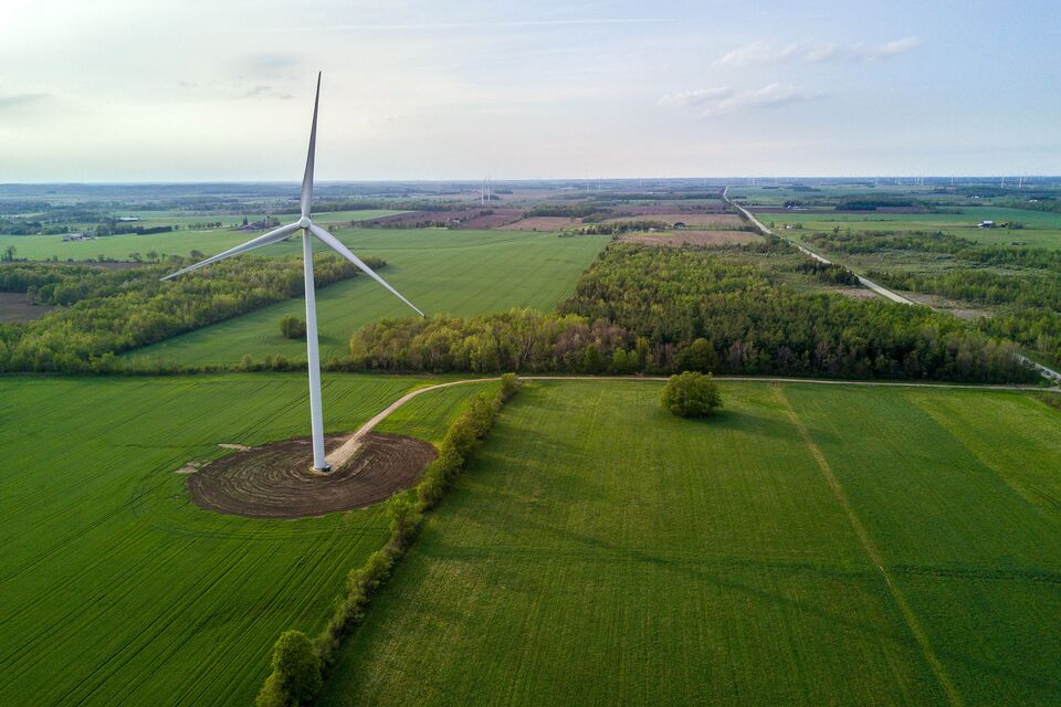 Canada Vaults To Second Place For Green Energy After Tax Credit Bloomberg   960x640 