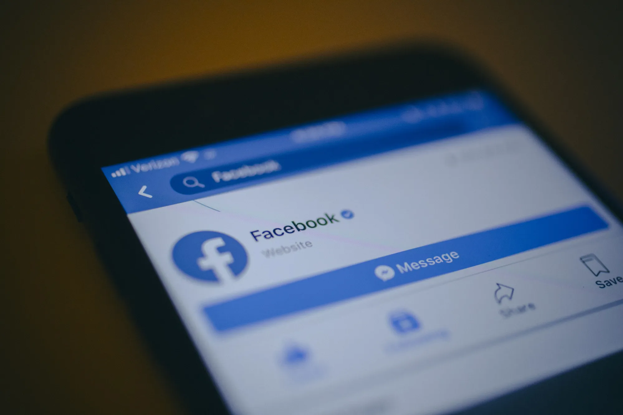Facebook App And Logo As Shares Plunge 