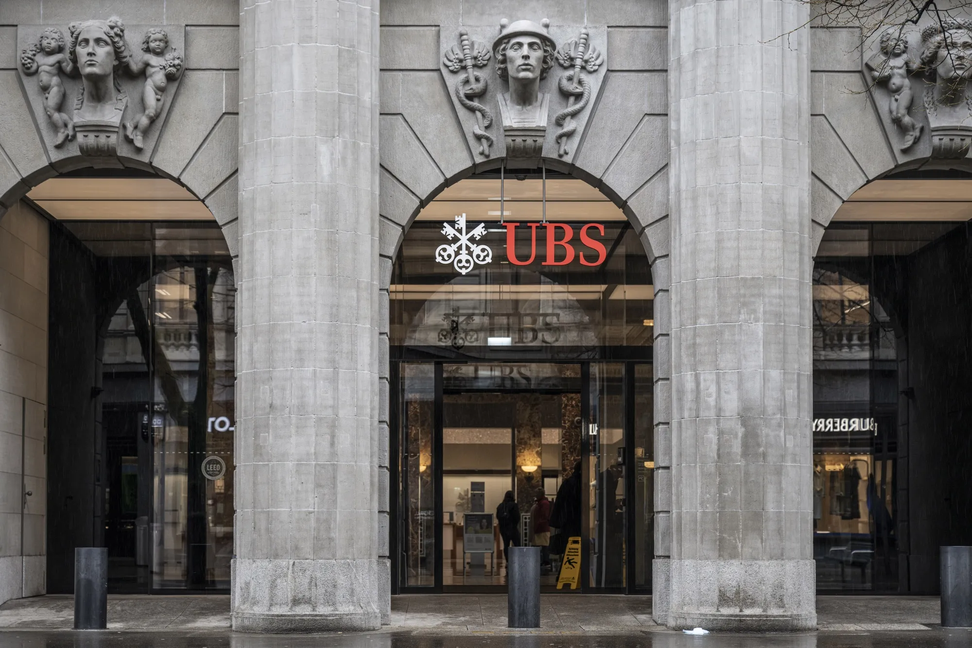 The UBS Group AG headquarters in Zurich, Switzerland.