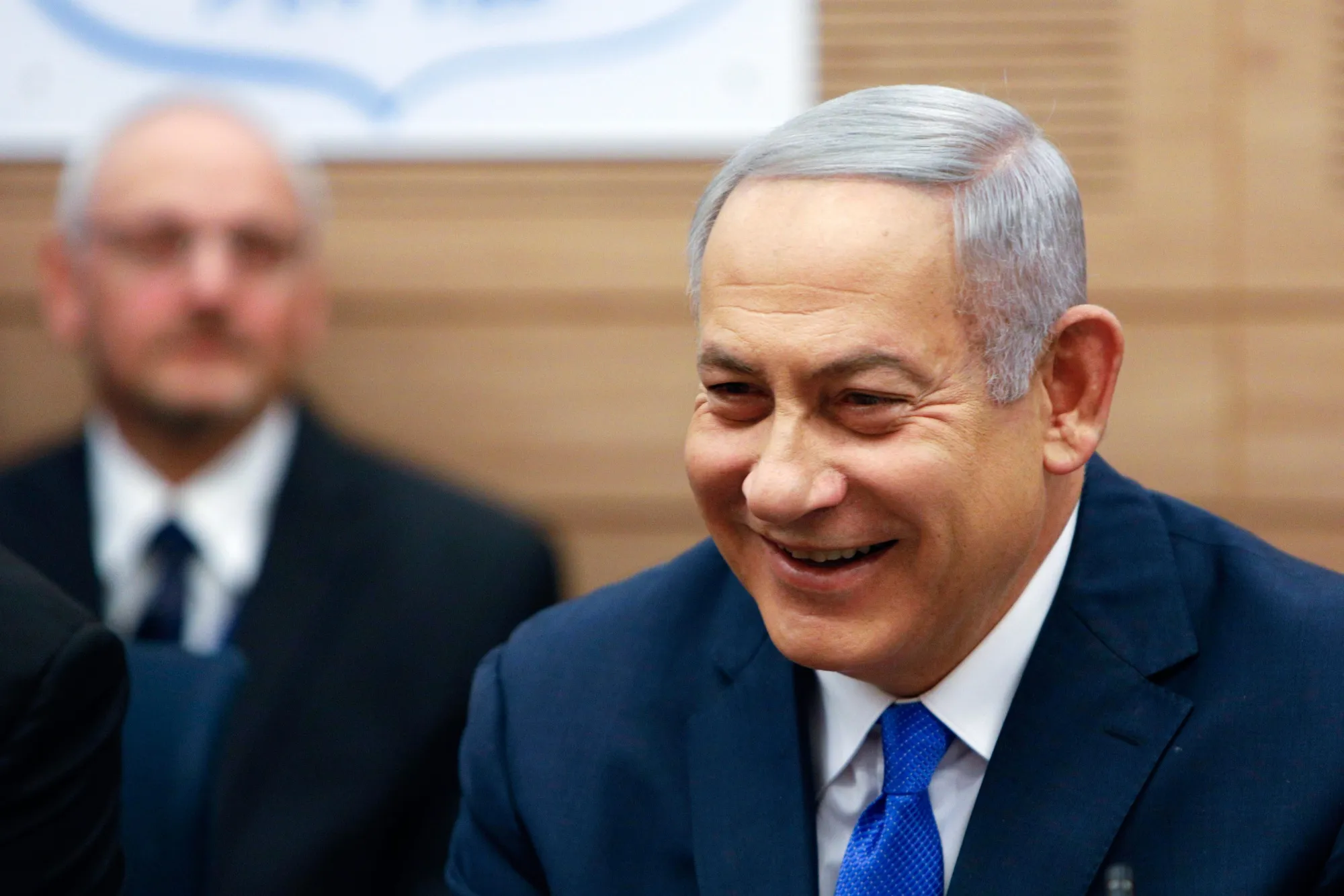 Benjamin Netanyahu at the Knesset on Nov. 19.