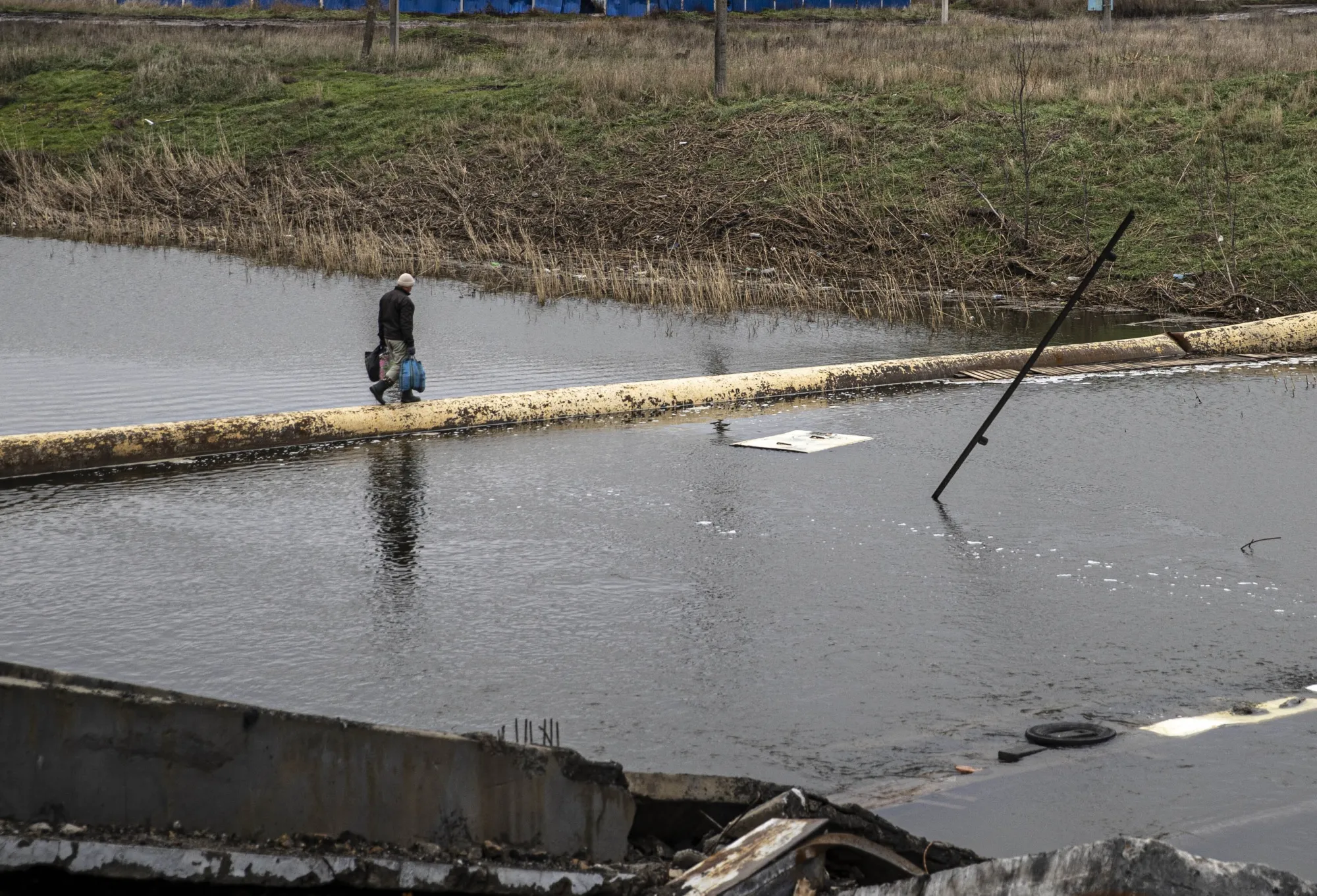 Alternative uses for the pipelines that crisscross Ukraine.