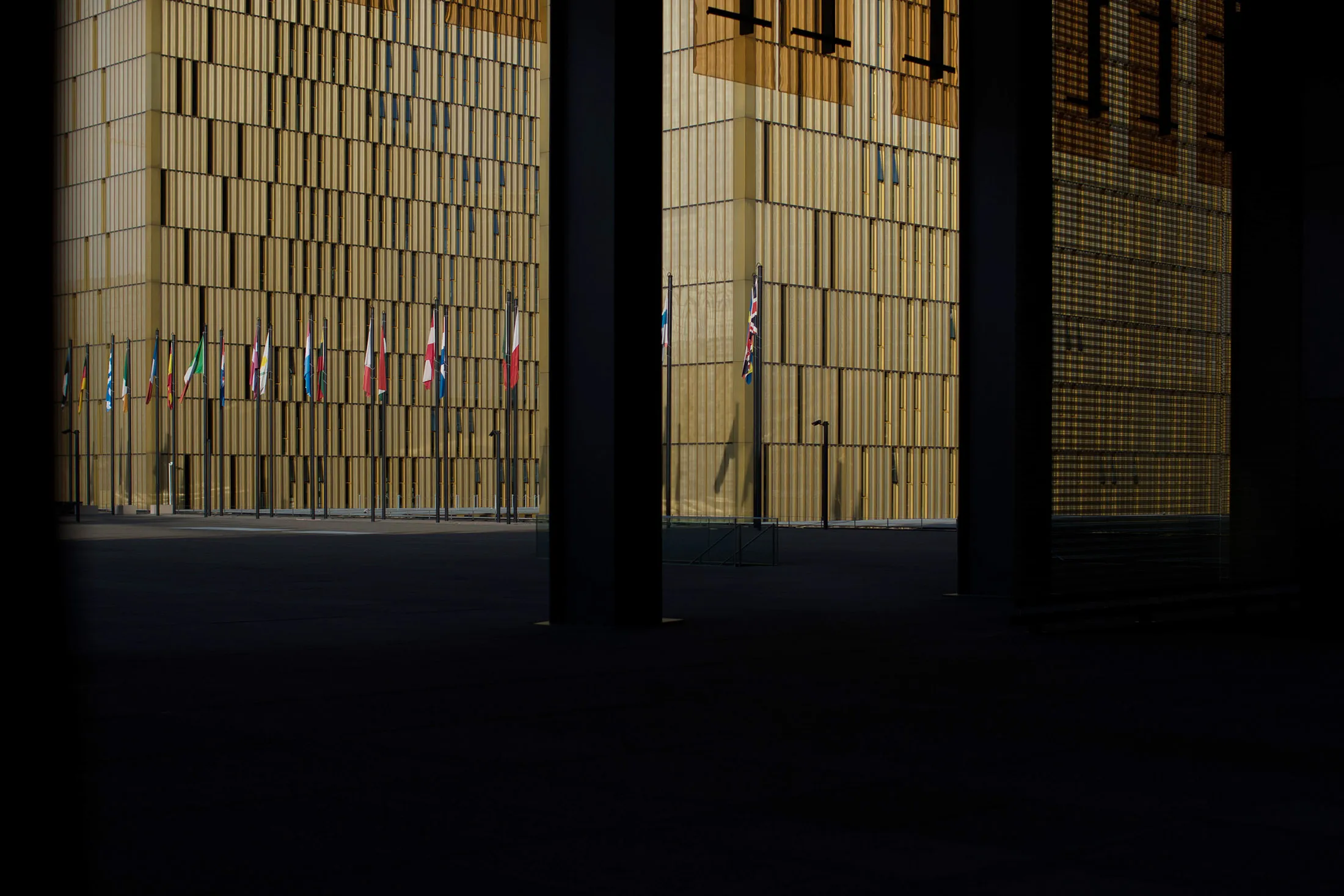 European Union (EU) Court of Justice building in the Plateau de Kirchberg district of Luxembourg, on June 14, 2017.
