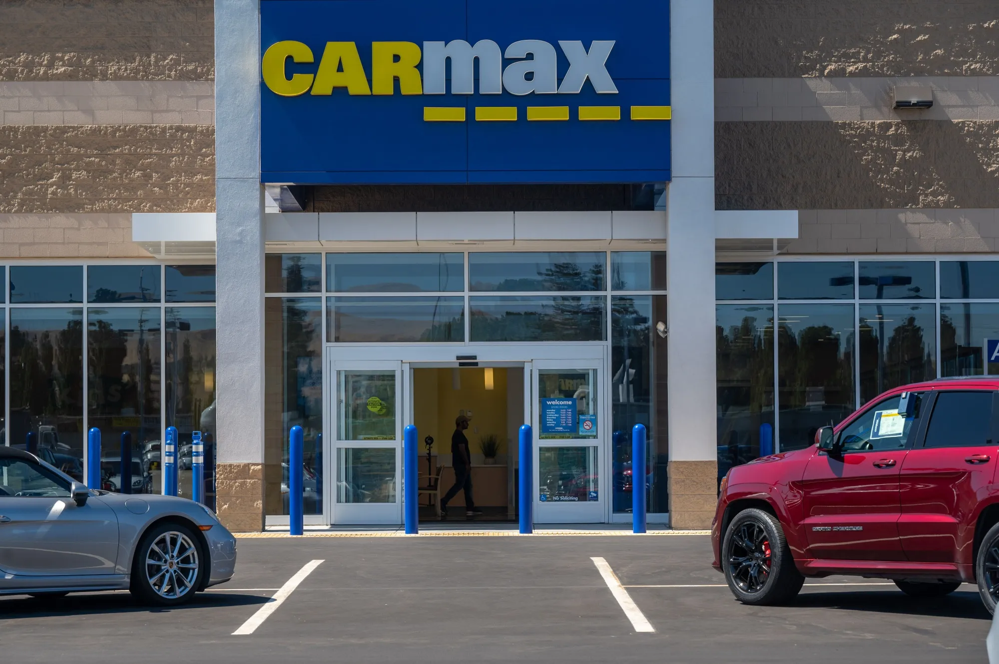 A CarMax in Fremont, California.