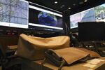 A command center at Cheyenne Mountain Air Force Station&nbsp;in Colorado Springs, Colorado.