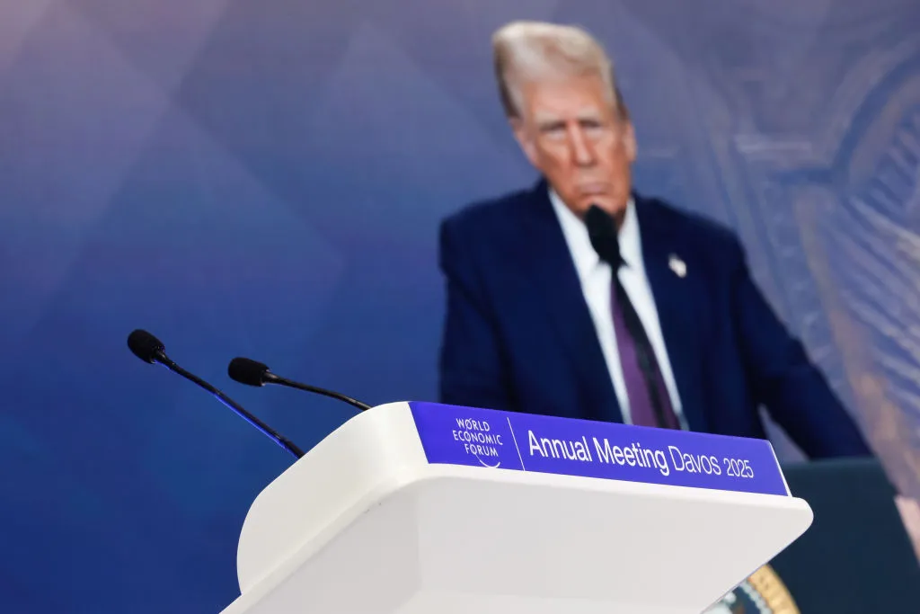 Making his presence felt.