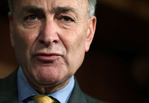 Senator Charles Schumer, a New York Democrat