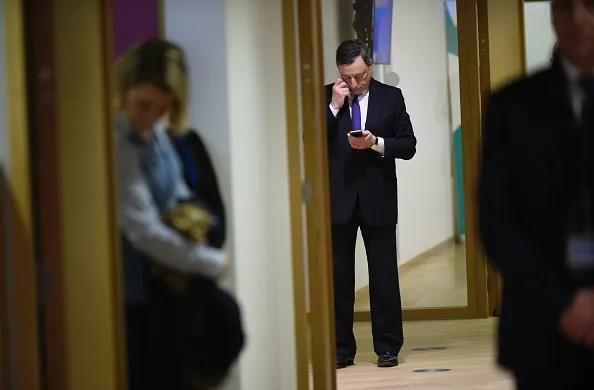 A message for Mario Draghi.
