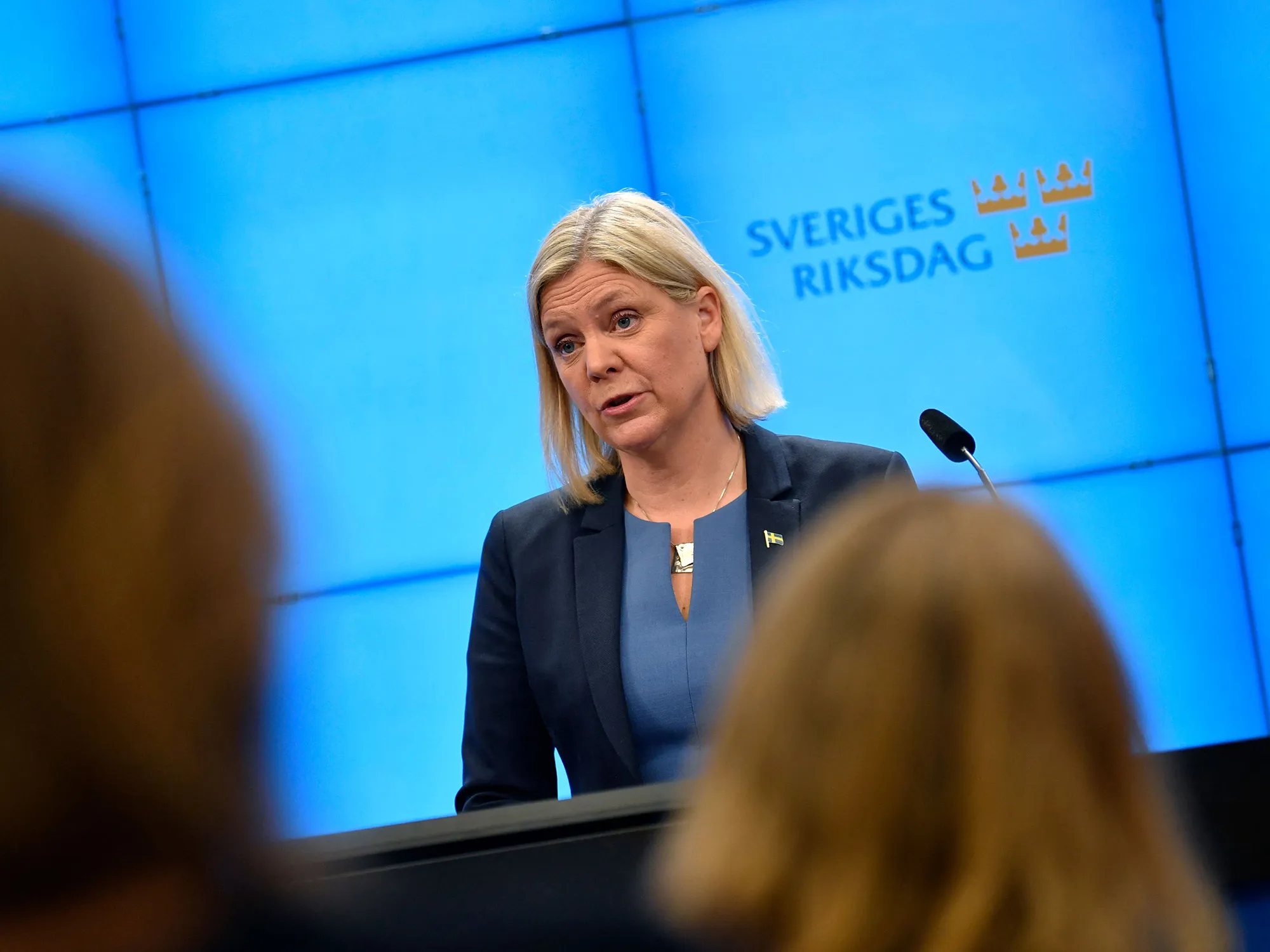 Magdalena Andersson on Nov. 24.